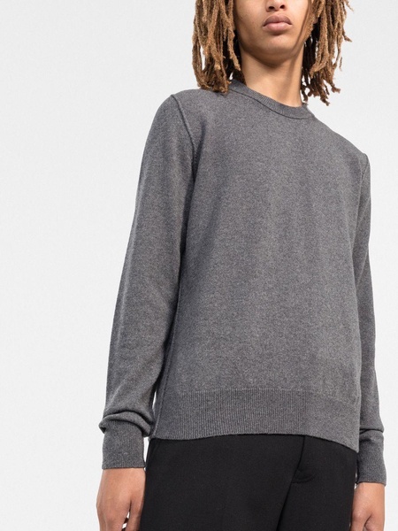 crew-neck cashmere jumper