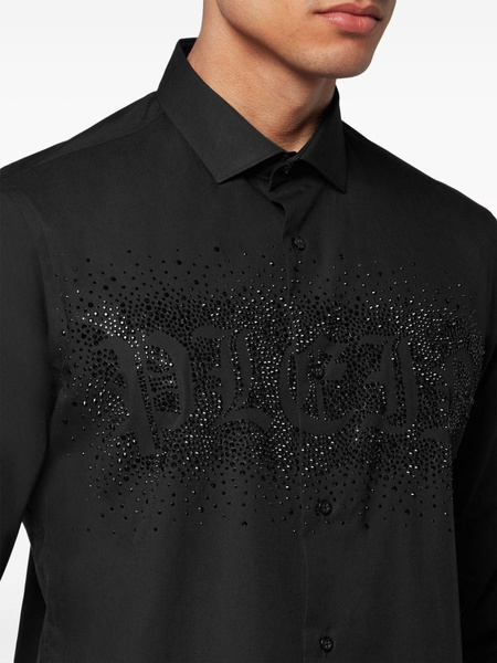 Sugar Daddy rhinestone-embellished shirt