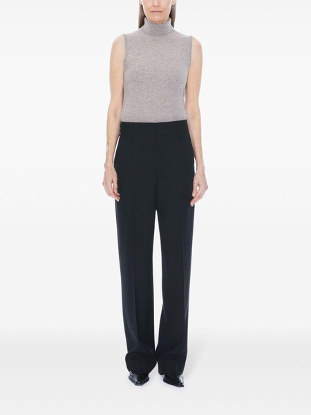 tapered-leg trousers