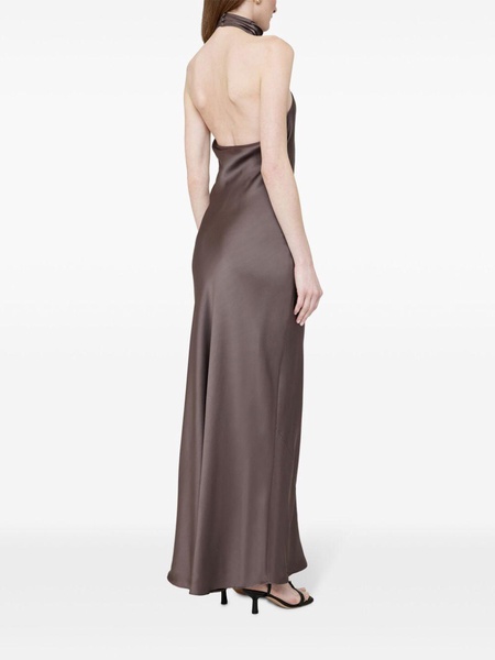 Eliana silk maxi dress