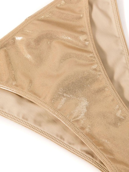 Vallie metallic bikini bottoms