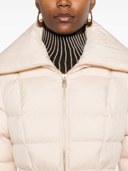 SHORT DOWN JACKET WITH BELT