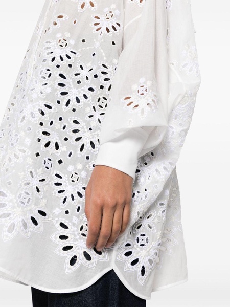 broderie anglaise shirt