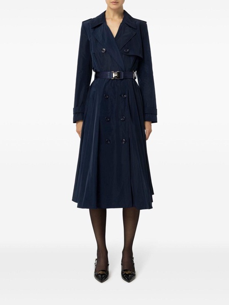 taffeta trench coat