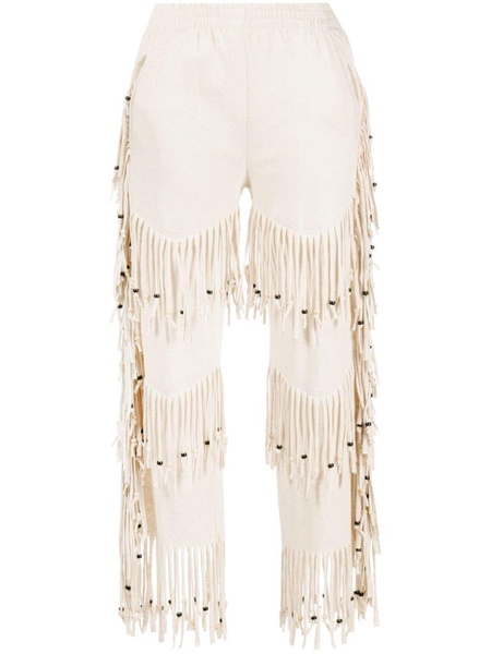 Monsoon fringed trousers