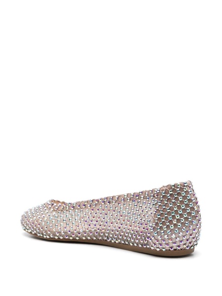 Gilda rhinestone-embellished ballerina shoes