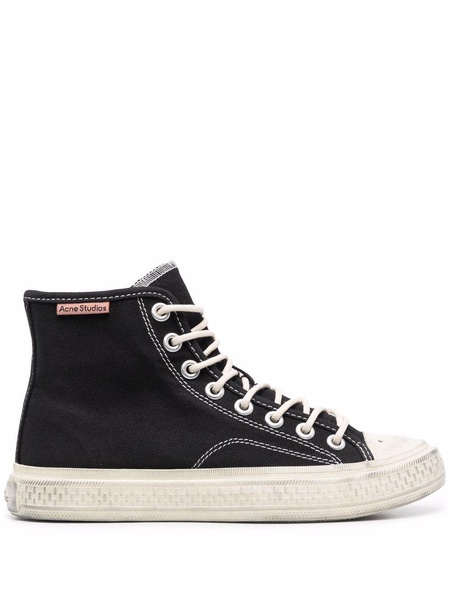 Ballow tumbled high-top sneakers