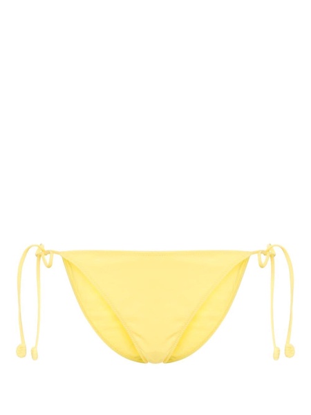 ruched side-tie bikini bottoms