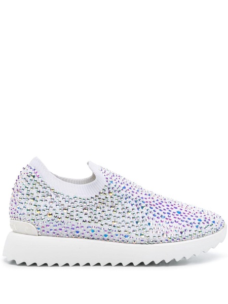 Claire crystal-embellished sneakers