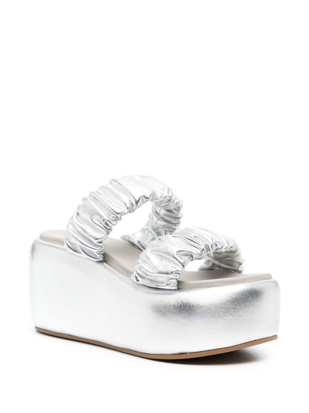 Aiko platform strap sandals