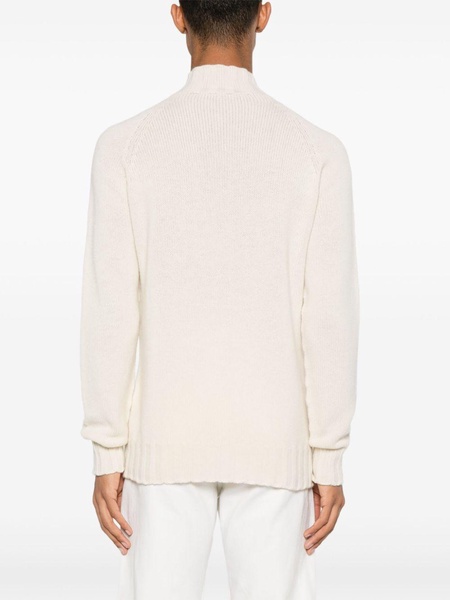 crew-neck cashmere jumper