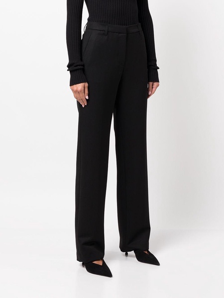 straight-leg trousers