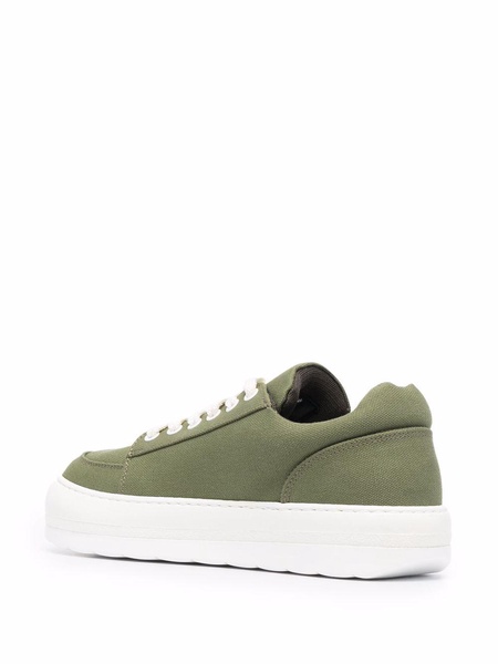 chunky-sole low top sneakers