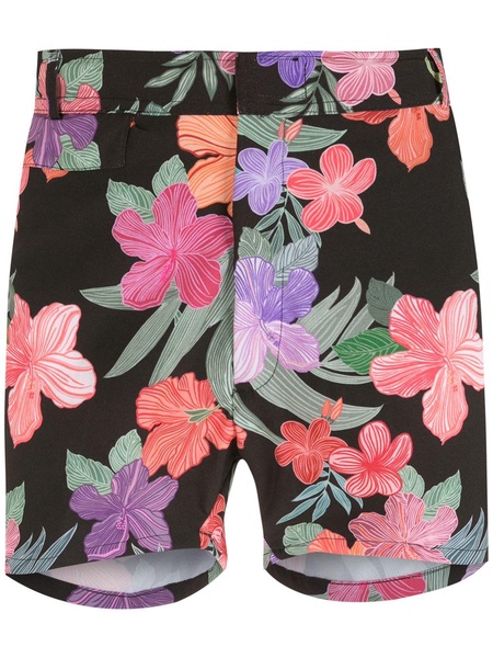 print Hibiscus shorts