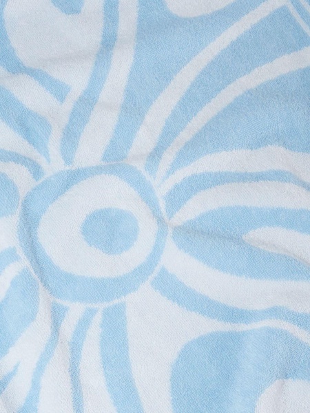 Marmo-jacquard cotton towel