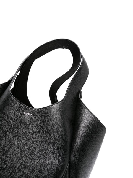 Bucket Swipe leather tote bag