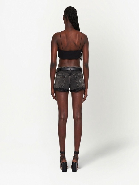 freyd-edge denim shorts