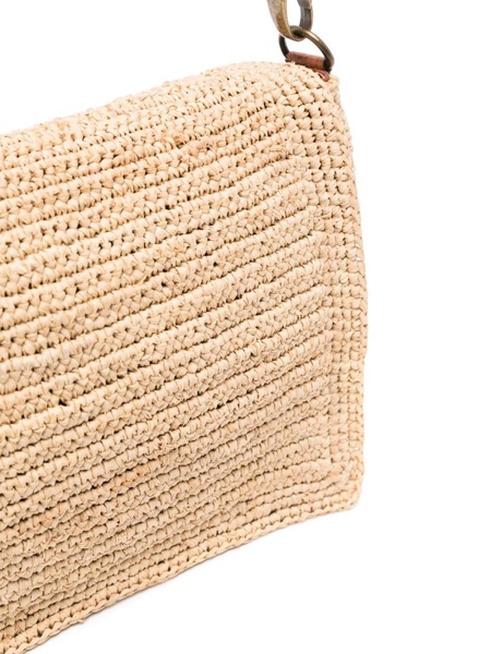 Asa raffia cross body bag