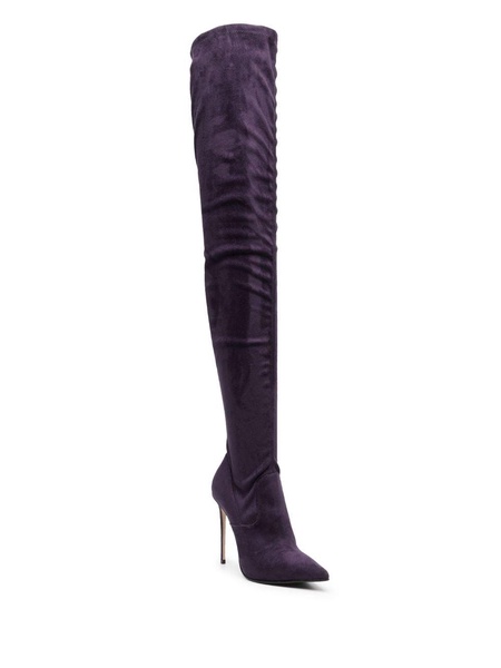 Eva 120mm suede thigh-high boots