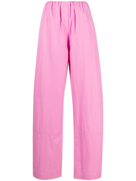 Cocoon parachute wide-leg trousers