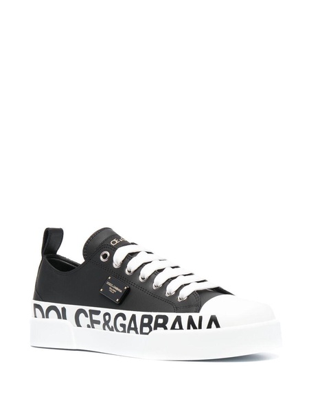 Portofino leather sneakers