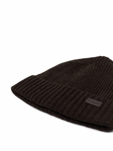 Green Wool Blend Carlton Beanie