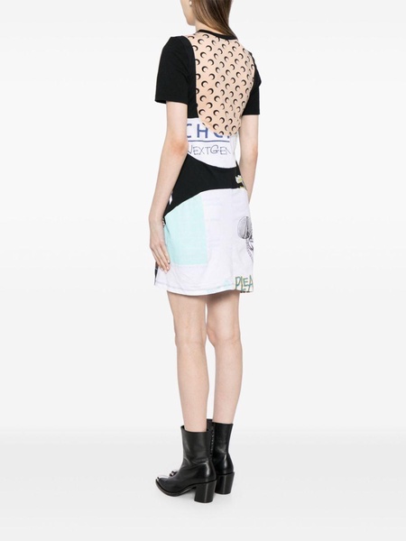 Regenerated Graphic T-shirt minidress