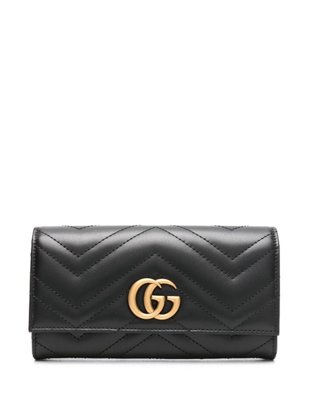 GG Marmont leather continental wallet