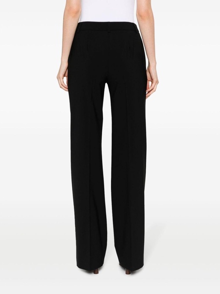 straight virgin wool trousers