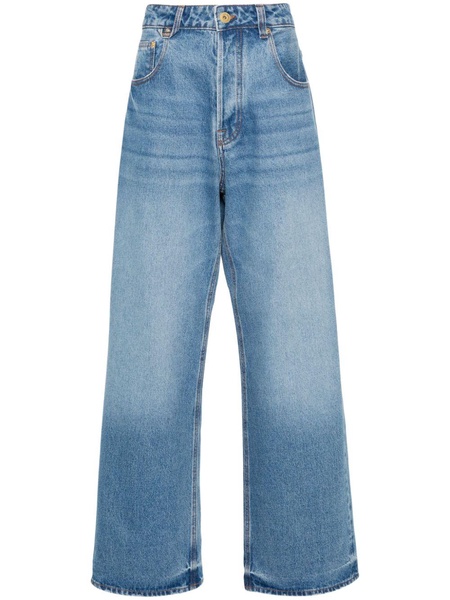 Blue the de-nîmes wide jeans