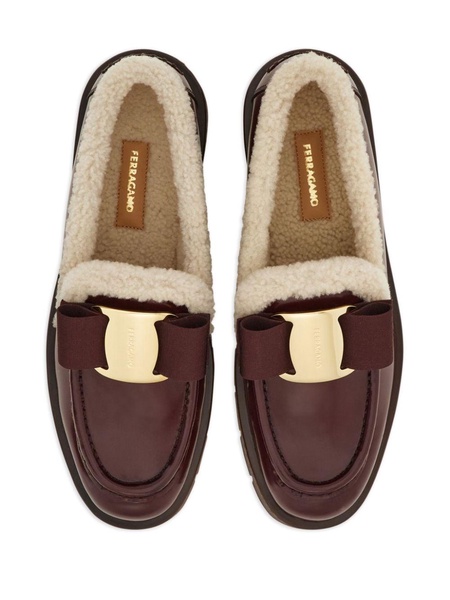 Vara Bow lined loafers