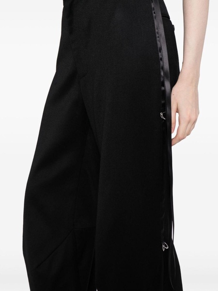 Articulated tuxedo trousers