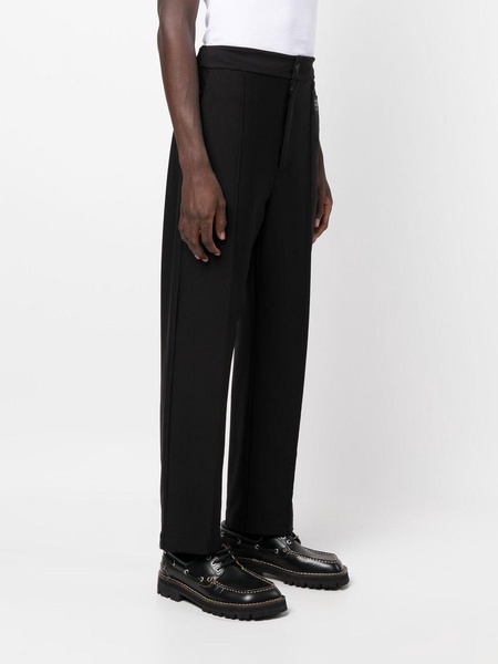 logo-patch relaxed trousers