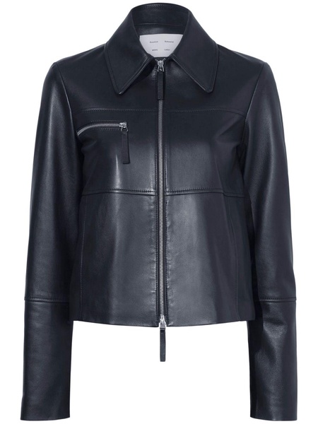 Annabel lightweight leather jacket 