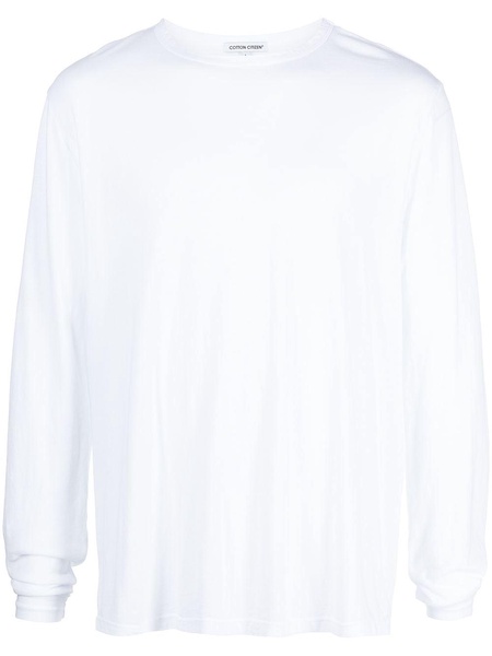 long-sleeved cotton T-shirt