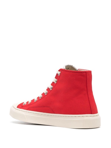 Plimsoll high-top canvas