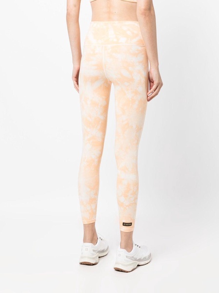 logo-print detail leggings