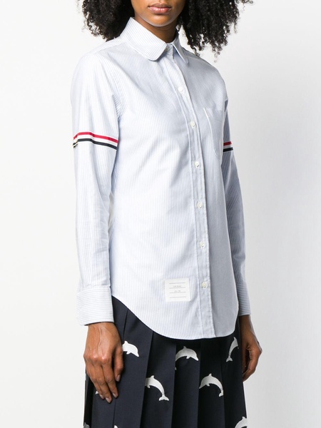 university-stripe Oxford shirt