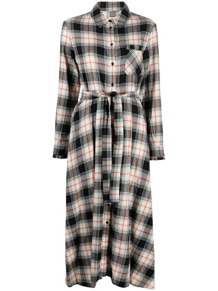 check shirt dress