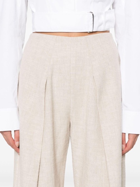 Pompori wide-leg trousers