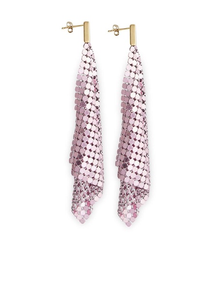 chainmail drop earrings