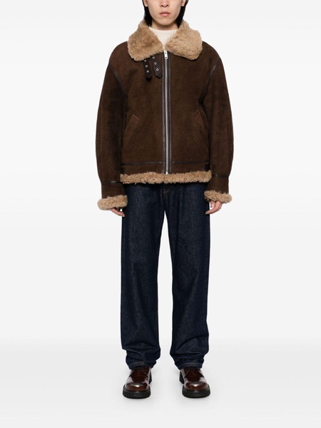 shearling-lined jacket