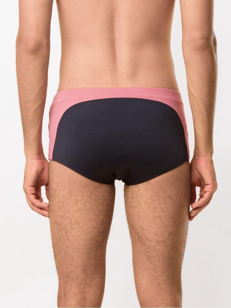 panel swimming trunks