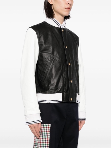 blouson leather jacket 