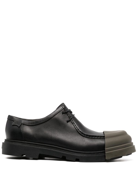 Junction contrast derby shoes 