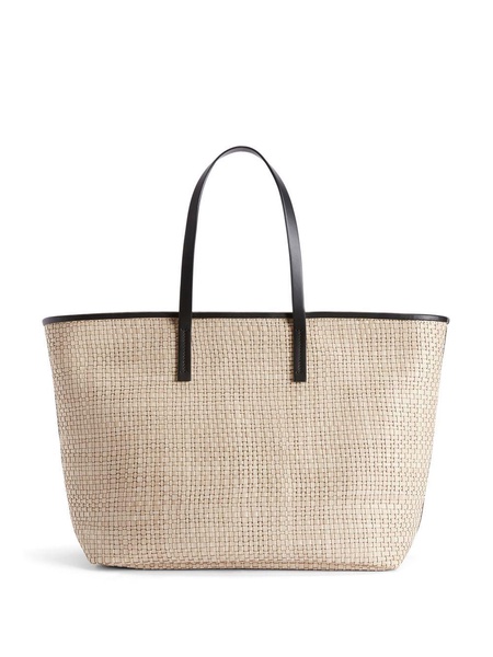 raffia tote bag