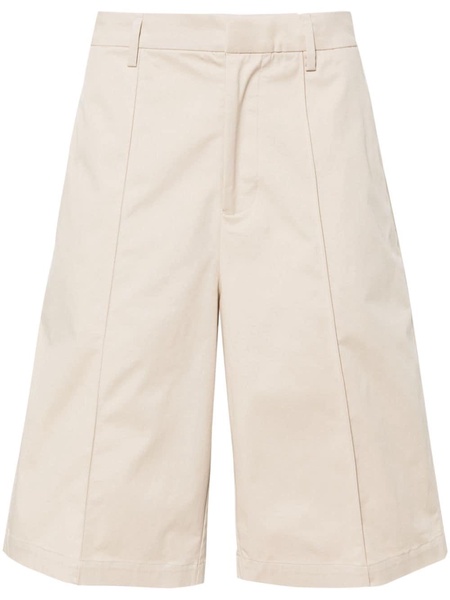 mid-rise chino shorts