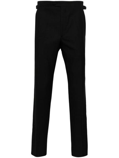 wool-faille tuxedo trousers