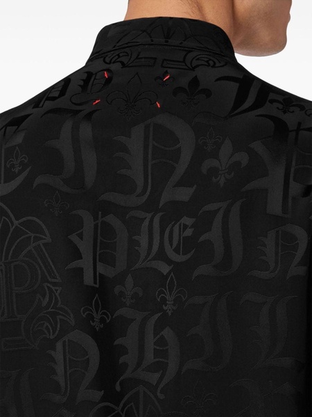 Gothic Plein-print shirt