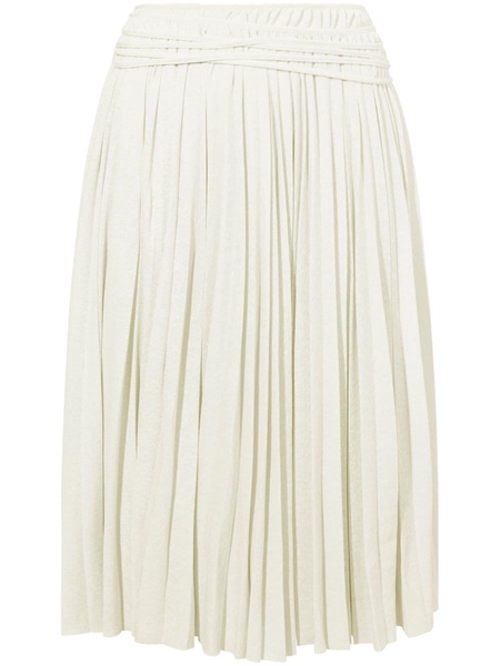 Margo pleated midi skirt